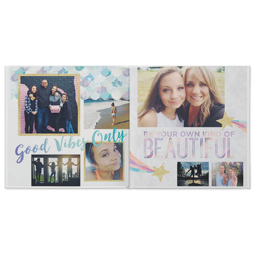 Everyday Pastel Fairytale Photo Book, 10x10, Professional Flush Mount Albums, Flush Mount Pages