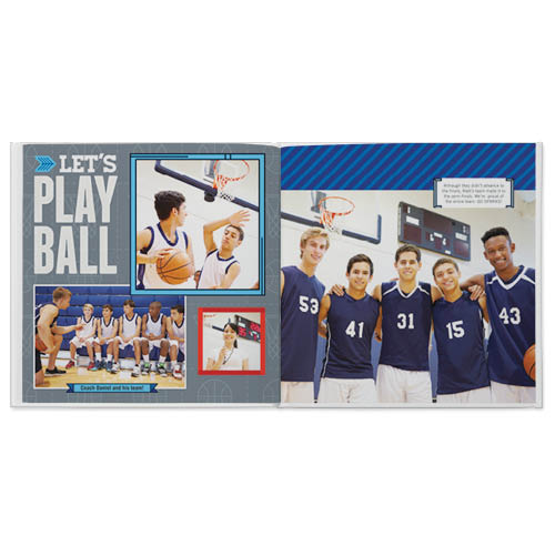 Everything Sports Photo Book, 10x10, Professional Flush Mount Albums, Flush Mount Pages