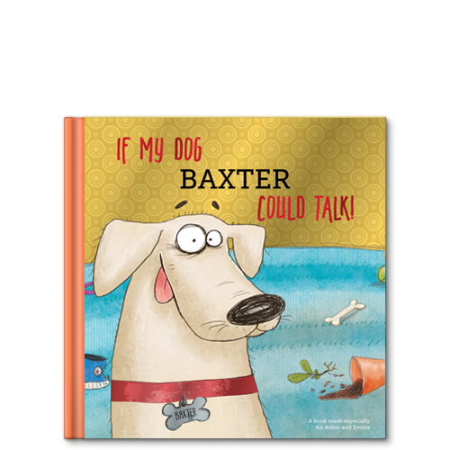 if my dog could talk personalized story book