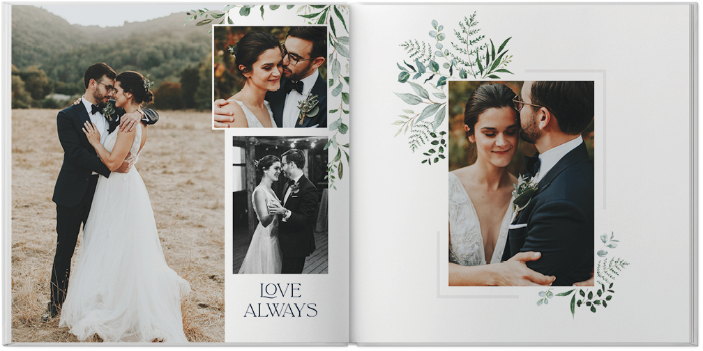 Elegant Wedding Greenery by Kim Thoa 10x10 Photo Book Preview 6