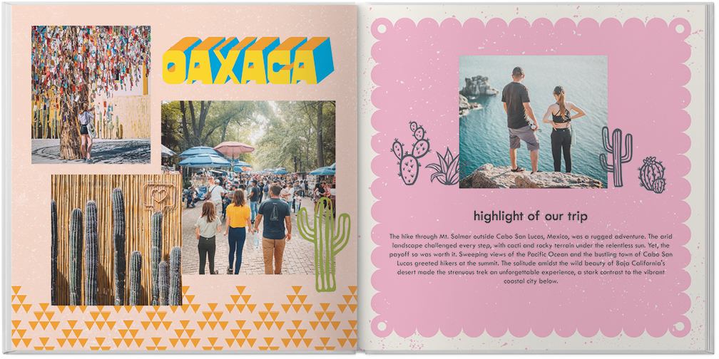 Adventures in Mexico 10x10 Photo Book Preview 1