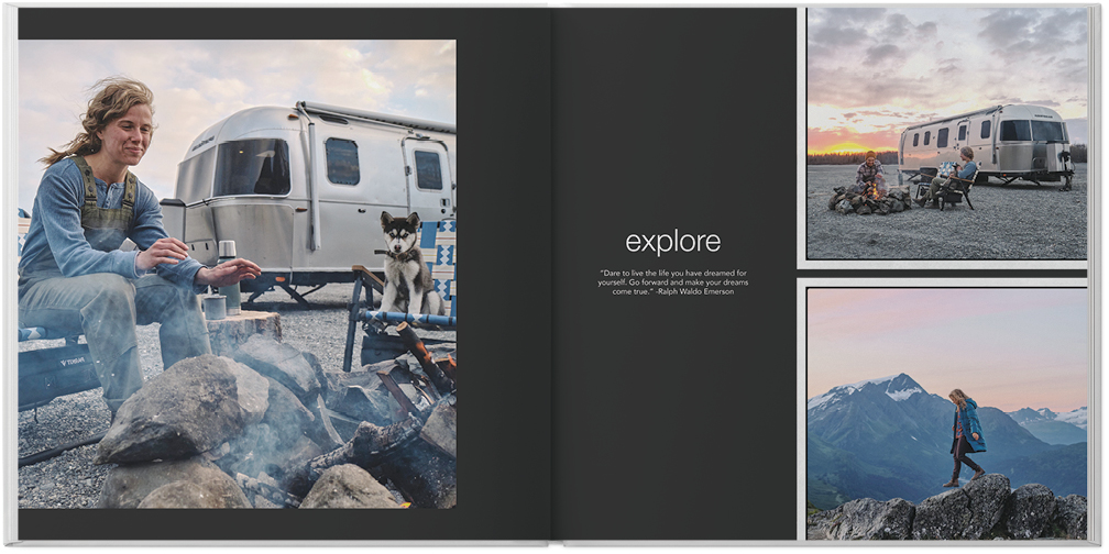 Black and White Photo Album 10x10 Photo Book Preview 4