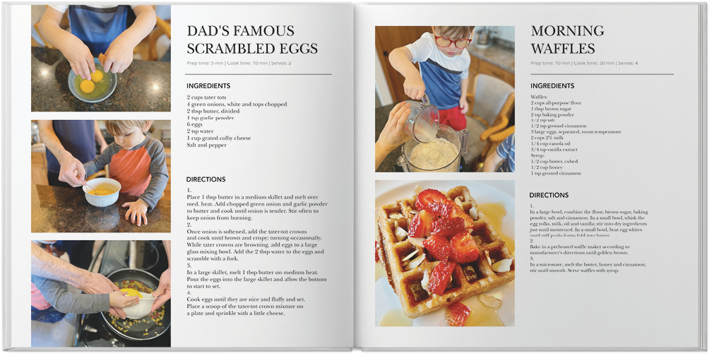 Keepsake Recipe Book: Create Your Own Family Cookbook