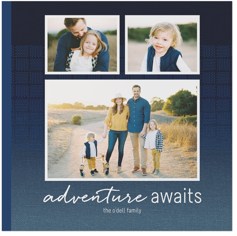 Everyday Indigo Photo Book, 10x10, Soft Cover, Standard Pages