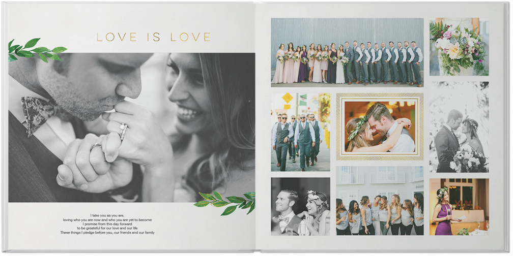 Now this is how to showcase those wedding snaps in style! Photo Books by  @shutterfly. Use the Mak…