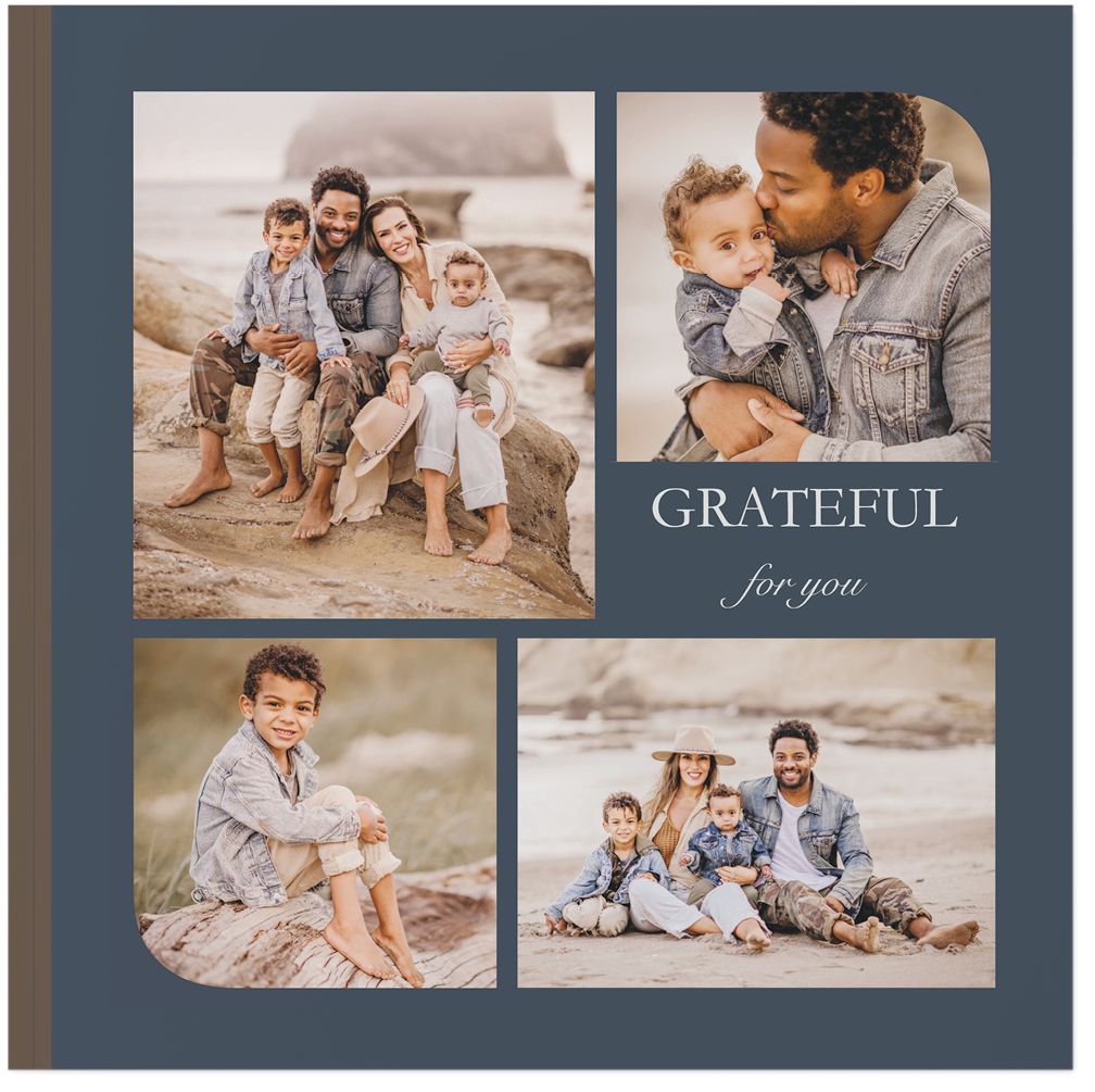 Grateful For You Photo Book, 10x10, Soft Cover, Standard Pages