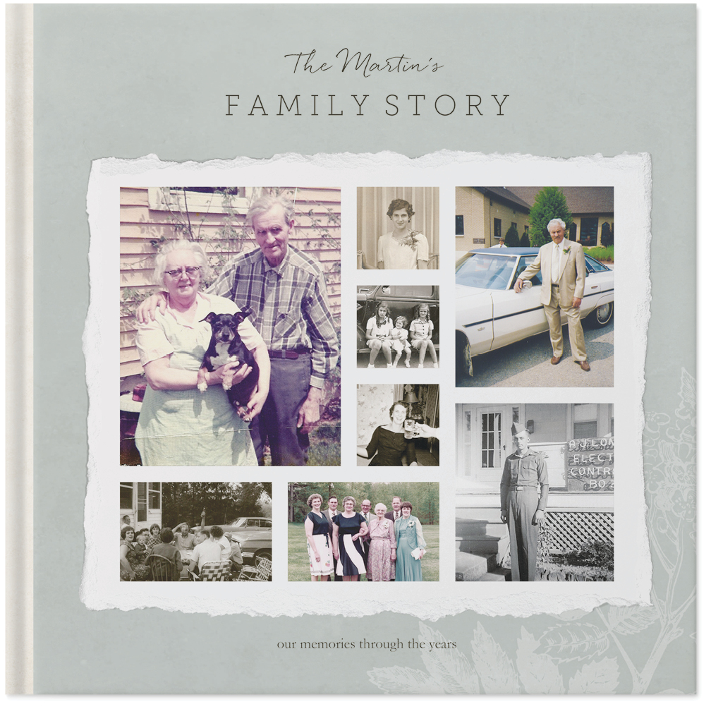Heirloom Moments Photo Book, 12x12, Hard Cover - Glossy, Standard Pages