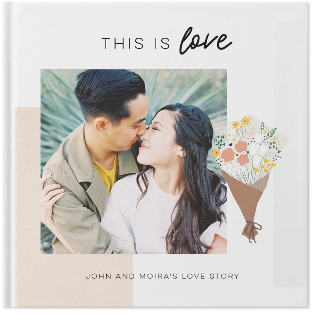 Love Is All We Need Photo Book, 8x8, Hard Cover, Deluxe Layflat