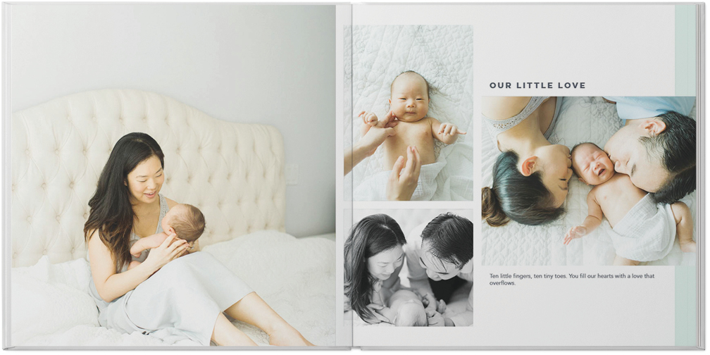 Modern Baby Photo Book
