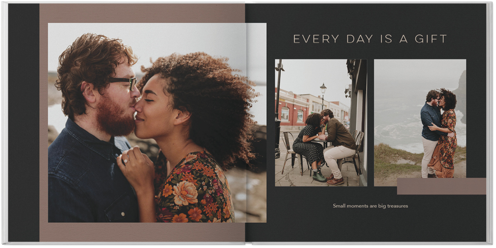 Modern Dark Neutrals 10x10 Photo Book Preview 5