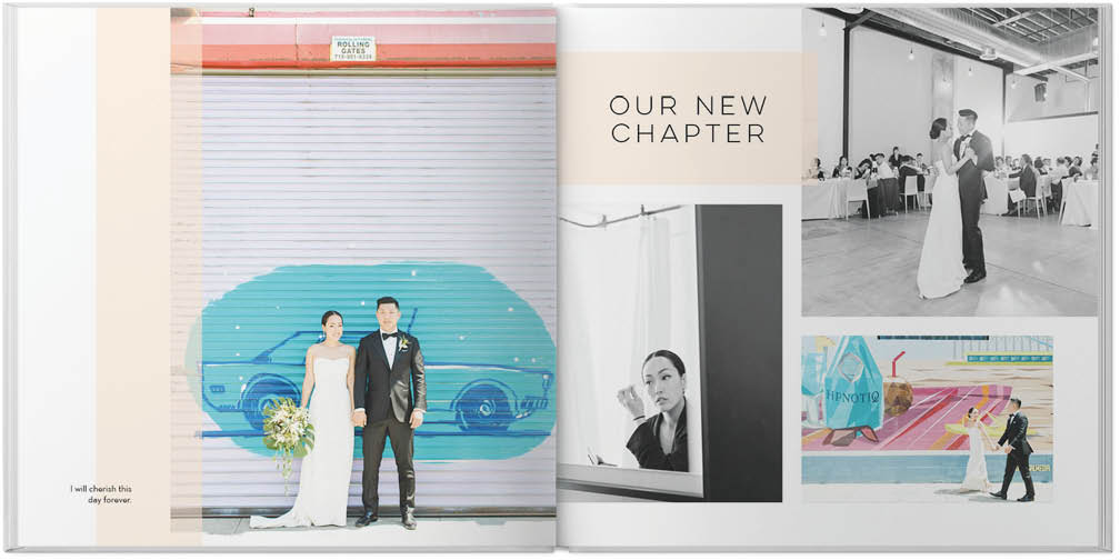 Modern Wedding Story 10x10 Photo Book Preview 6