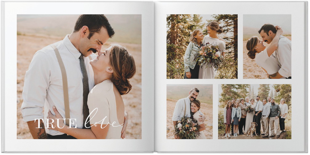Simple Elegant Wedding 10x10 Photo Book Preview 4