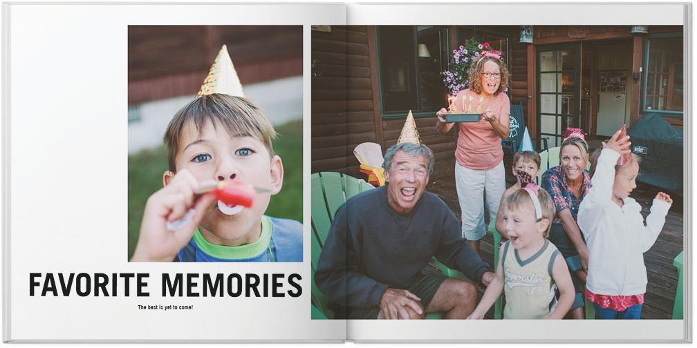 Simply Bold Type 10x10 Photo Book Preview 1