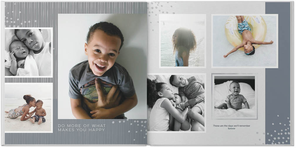 Simply Gray 10x10 Photo Book Preview 6