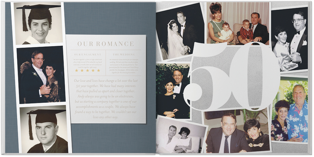 Through the Years 10x10 Photo Book Preview 2
