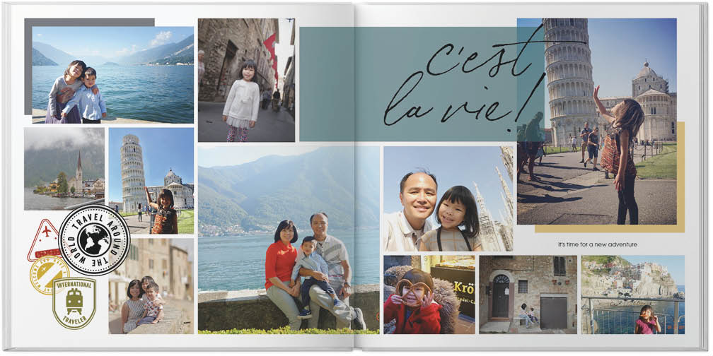 Travel Abroad 10x10 Photo Book Preview 6