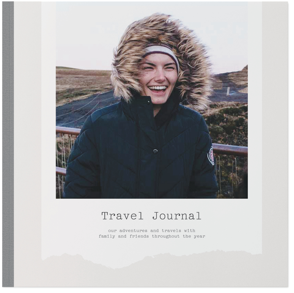 Travel Journal Photo Book, 10x10, Soft Cover, Standard Pages