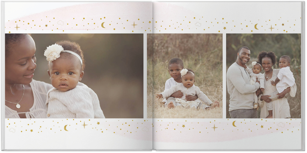 Watercolor Baby Girl 10x10 Photo Book Preview 6