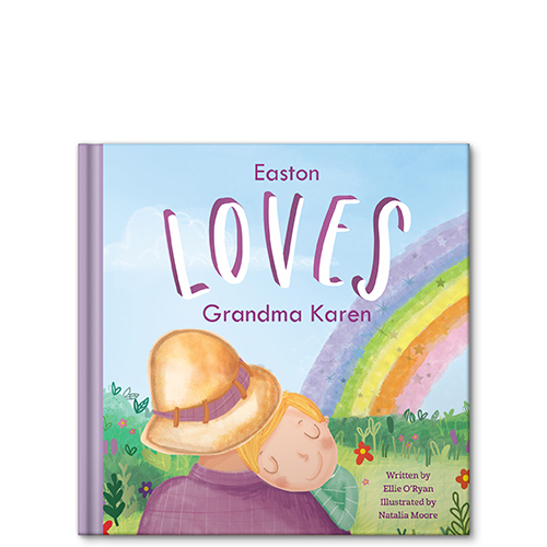 I Love Mommy | Grandma | Aunt Personalized Story Book