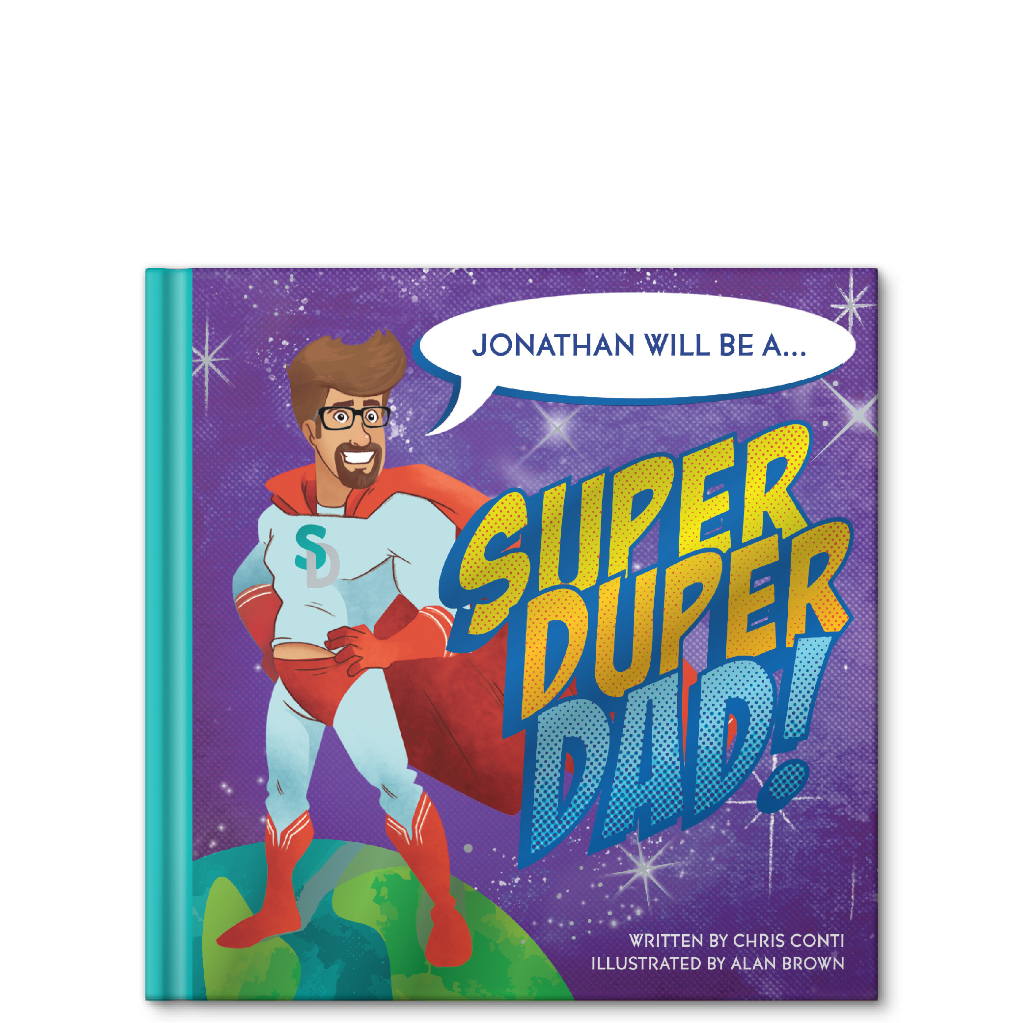 Super Duper Dad Personalized Story Book