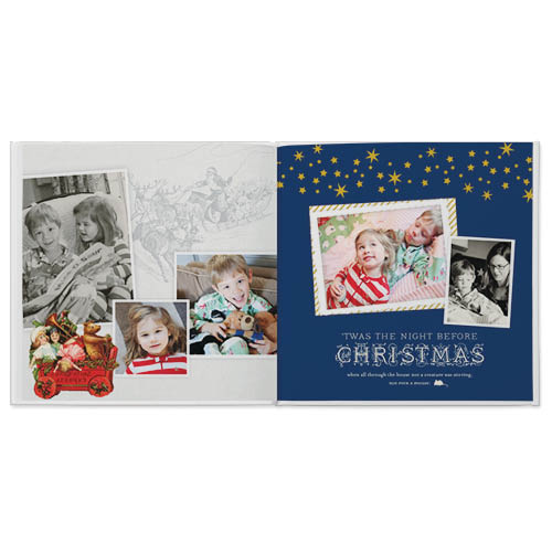 Christmas Photo Book Album for Photographers, Christmas Photo